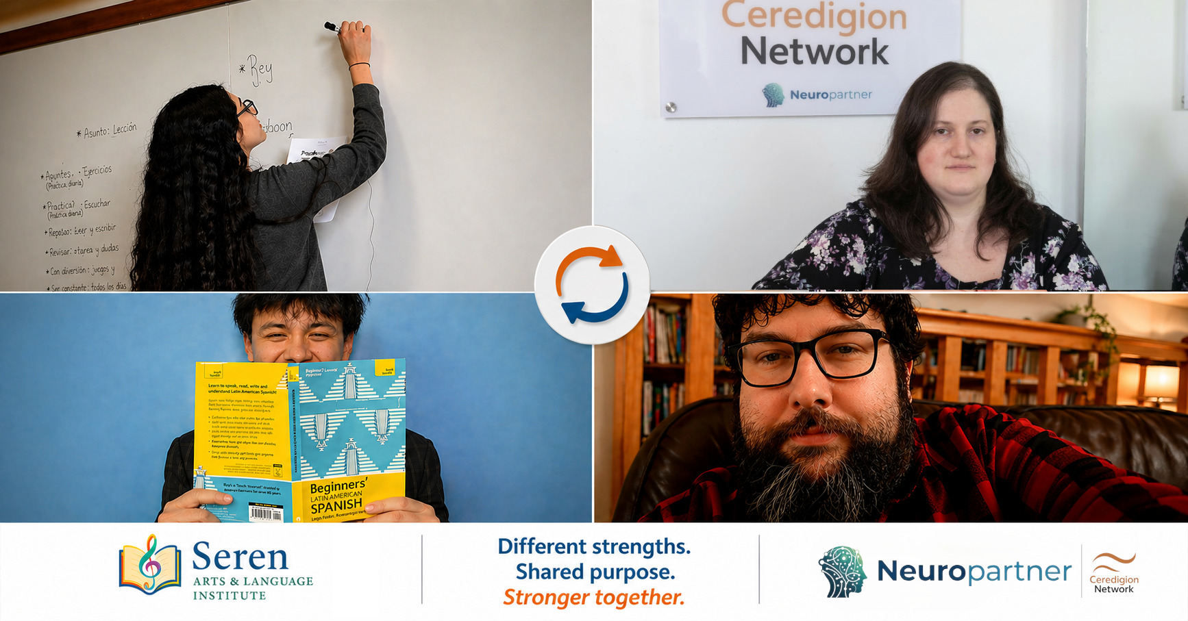 Partneriaeth Sefydliad Seren gyda Rhwydwaith Ceredigion fel rhan o'r Neuropartner Initiative