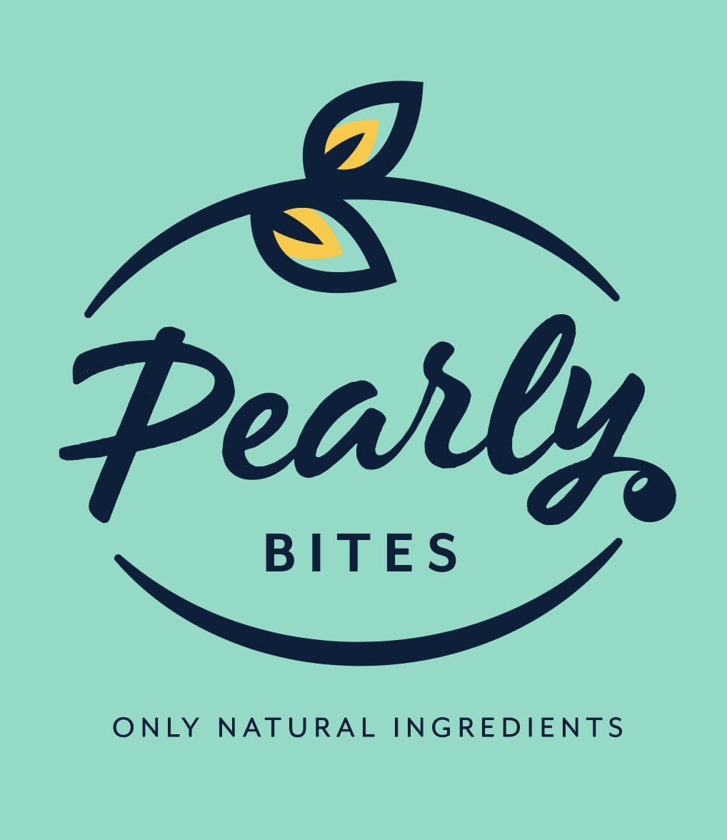 Pearly Bites brand and campaign visuals